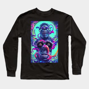 CRAZY APE PSYCHEDELIC Long Sleeve T-Shirt